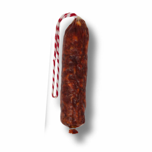 tripa de chorizo de chato murciano producto típico de la región de murcia realizado de forma artesanal el mejor embutido del mundo en d12 gourmet