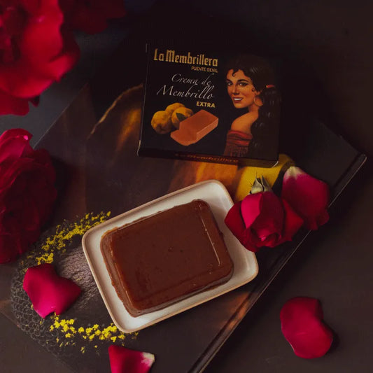 Crema de membrillo extra de la Membrillera, la de siempre la de Puente Genil en D'12 Gourmet.