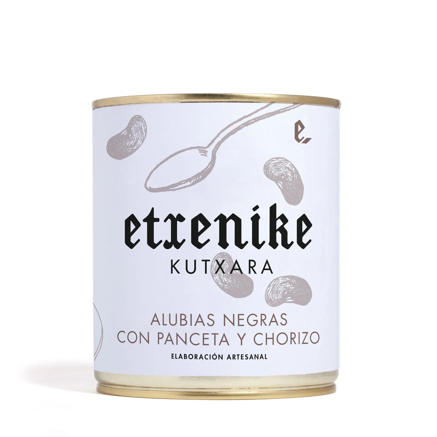 Alubias negras con panceta y chorizo elaboradas de forma artesanal comprar en D'12 Gourmet.