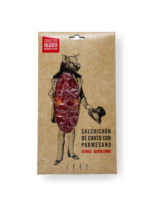 Sobre salchichón de chato murciano con parmesano - D'12 Gourmet