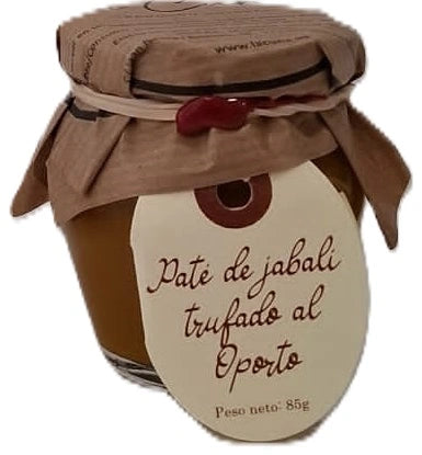 El mejor paté de jabalí trufado al oporto de La Cuna, comprar en D'12 Gourmet.