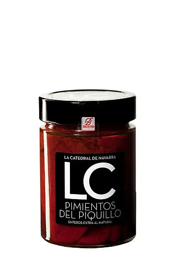 Pimientos del piquillo de Lodosa, los auténticos pimientos del piquillo en lata de La Catedral, disponibles en D'12 Gourmet.