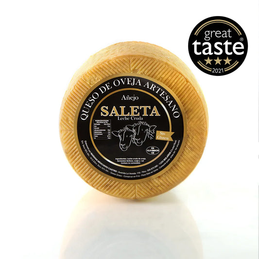 queso artesanal de oveja añejo realizado de forma artesanal el mejor del mercado para tus tablas de queso d'12 gourmet