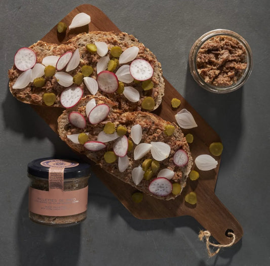 Rillete para tostadas de sabor increíble y de la mejor calidad en D'12 Gourmet.