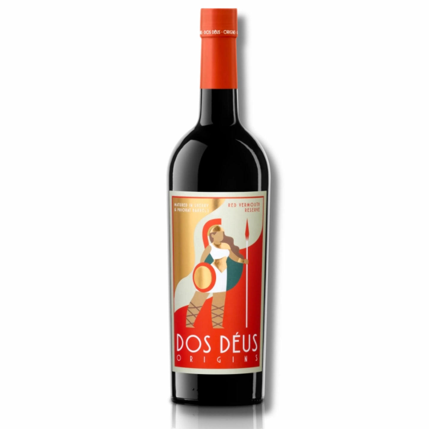 vermotuh rojo Atenea de Dos Deus, vermouth suave y equilibrado, realizado de forma artesanal. El mejor de España y el perfecto para tus aperitivos en d'12 gourmet