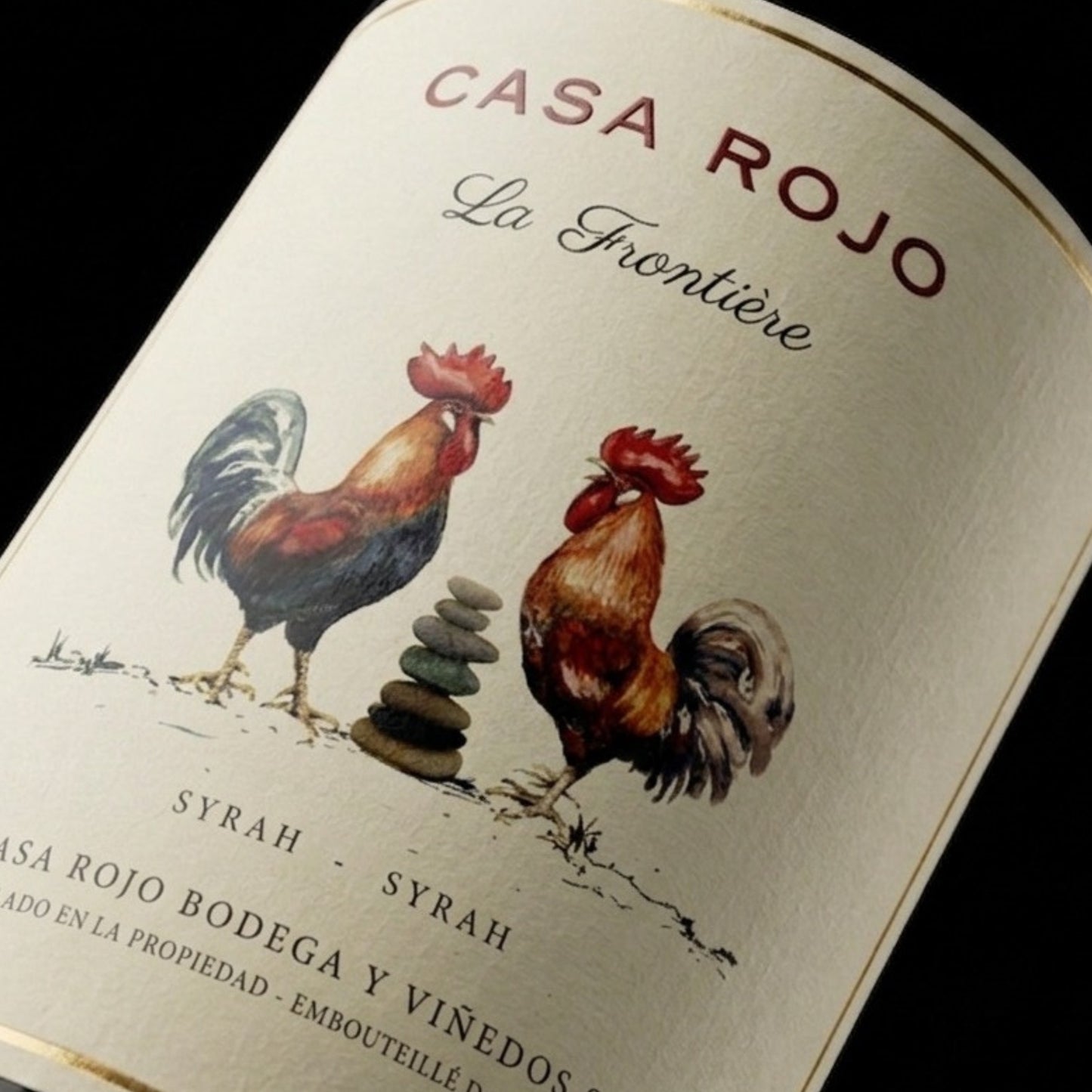 Vino Tinto La Frontière Syrah