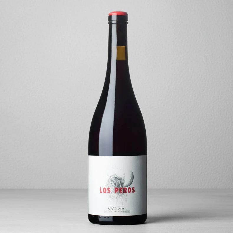 Botella de vino tinto Los Peros D.O. Vinos de Madrid