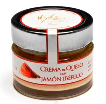 Crema de queso con jamón ibérico - D'12 Gourmet