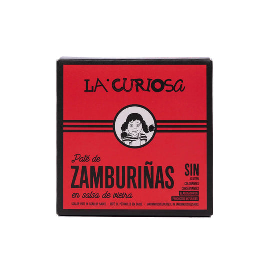 Zamburiña pâté in scallop sauce