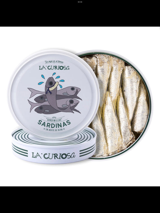 Sardinillas en aceite de oliva virgen extra - D'12 Gourmet