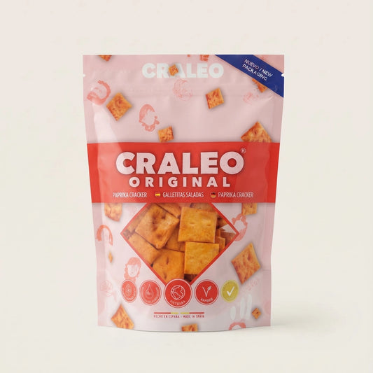 Envase Doypack de Craleo original de pimentón con fondo blanco