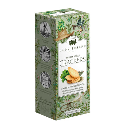 Crackers végétaliens à l'huile d'olive et au quinoa