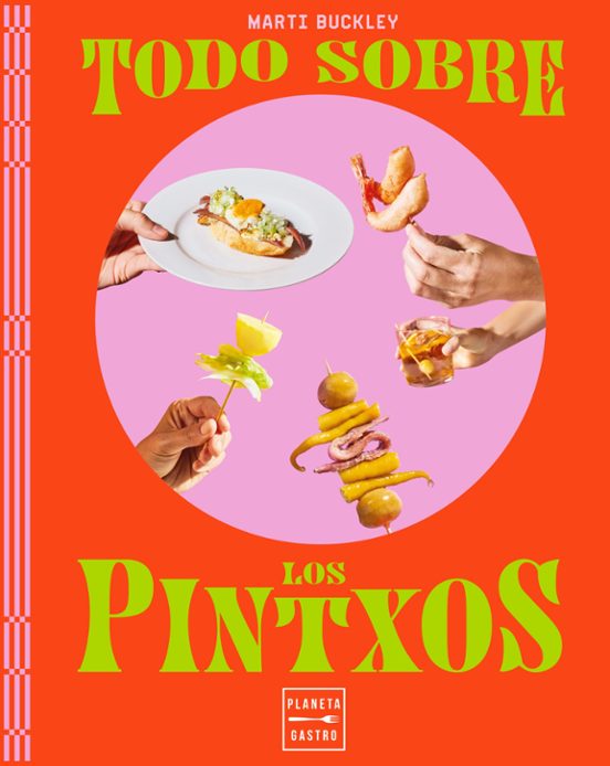 Libro perfecto para los apantes de los pitxos, de colores y diseño moderno. Necesario para todo aquel amante del aperitivo.