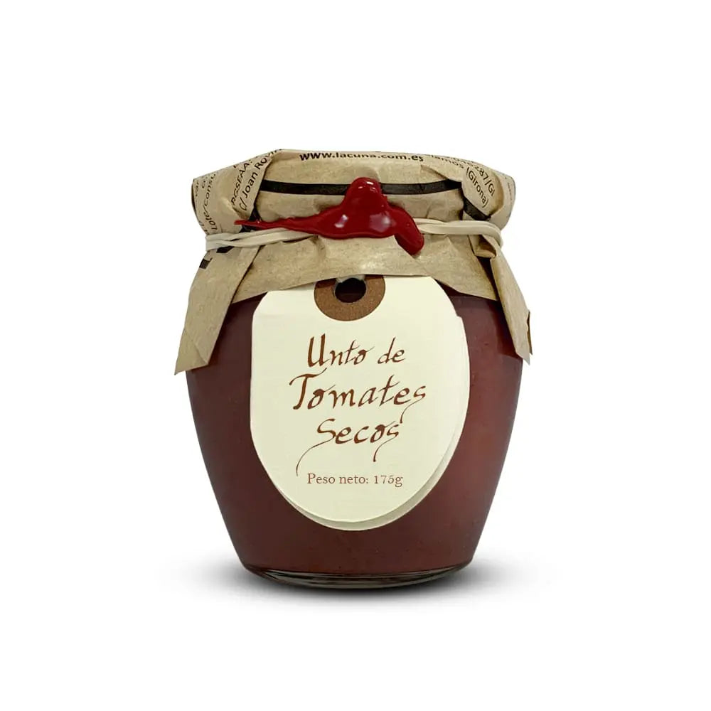 Foto de bote de unto de tomate seco de La Cuna.