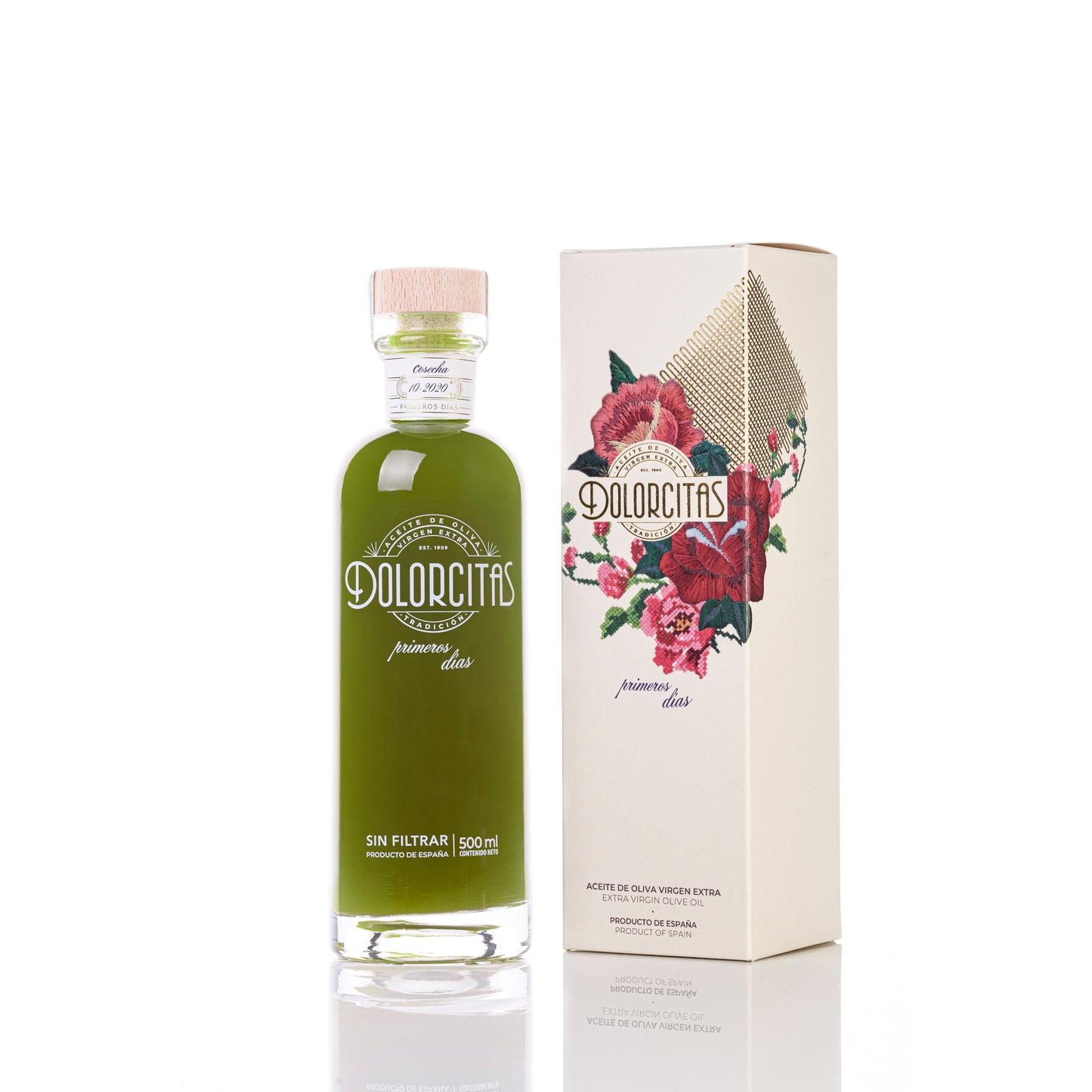 Aceite de Oliva Virgen Extra Dolorcitas Primeros días Sin Filtrar