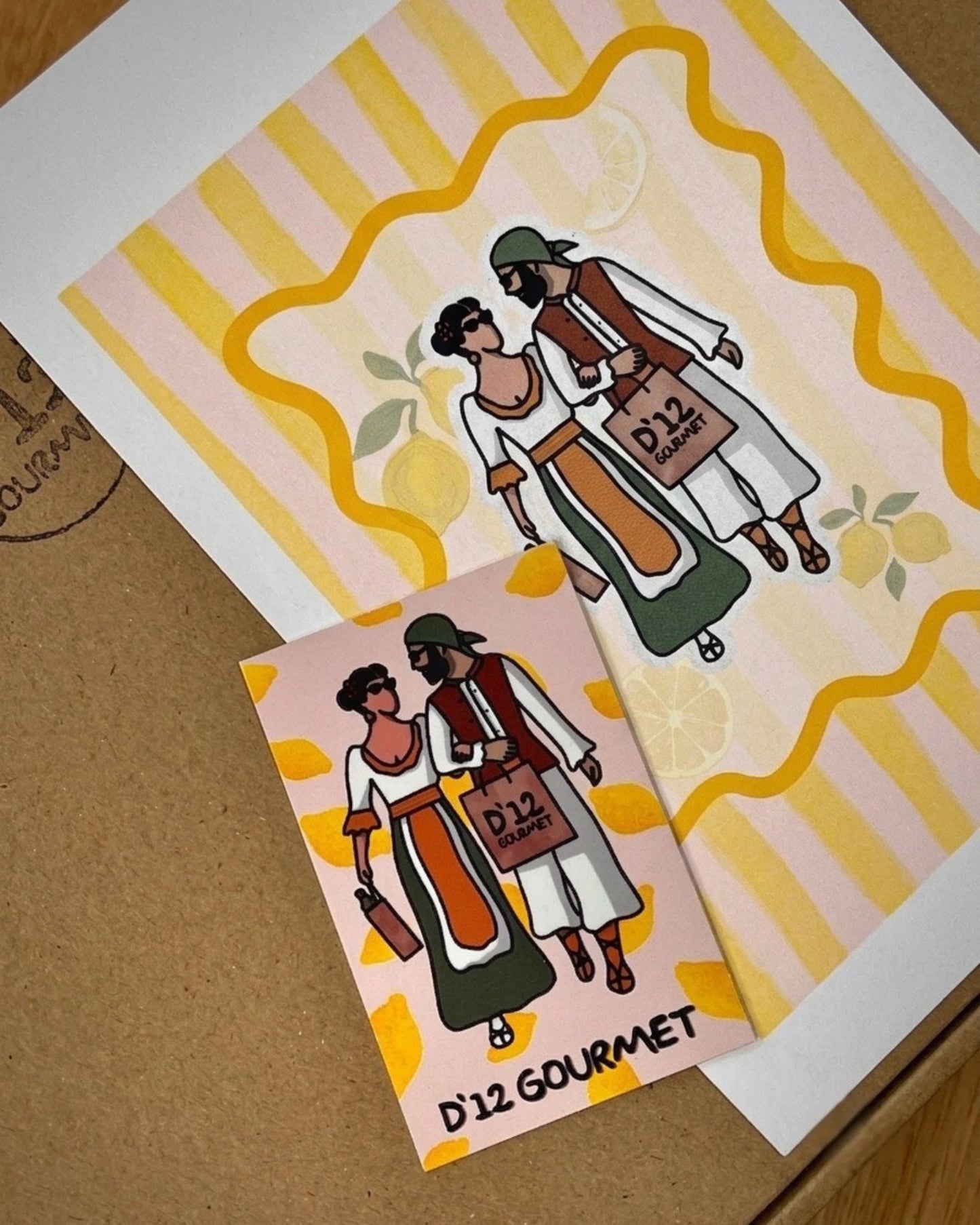 Caja cartón especial para regalo