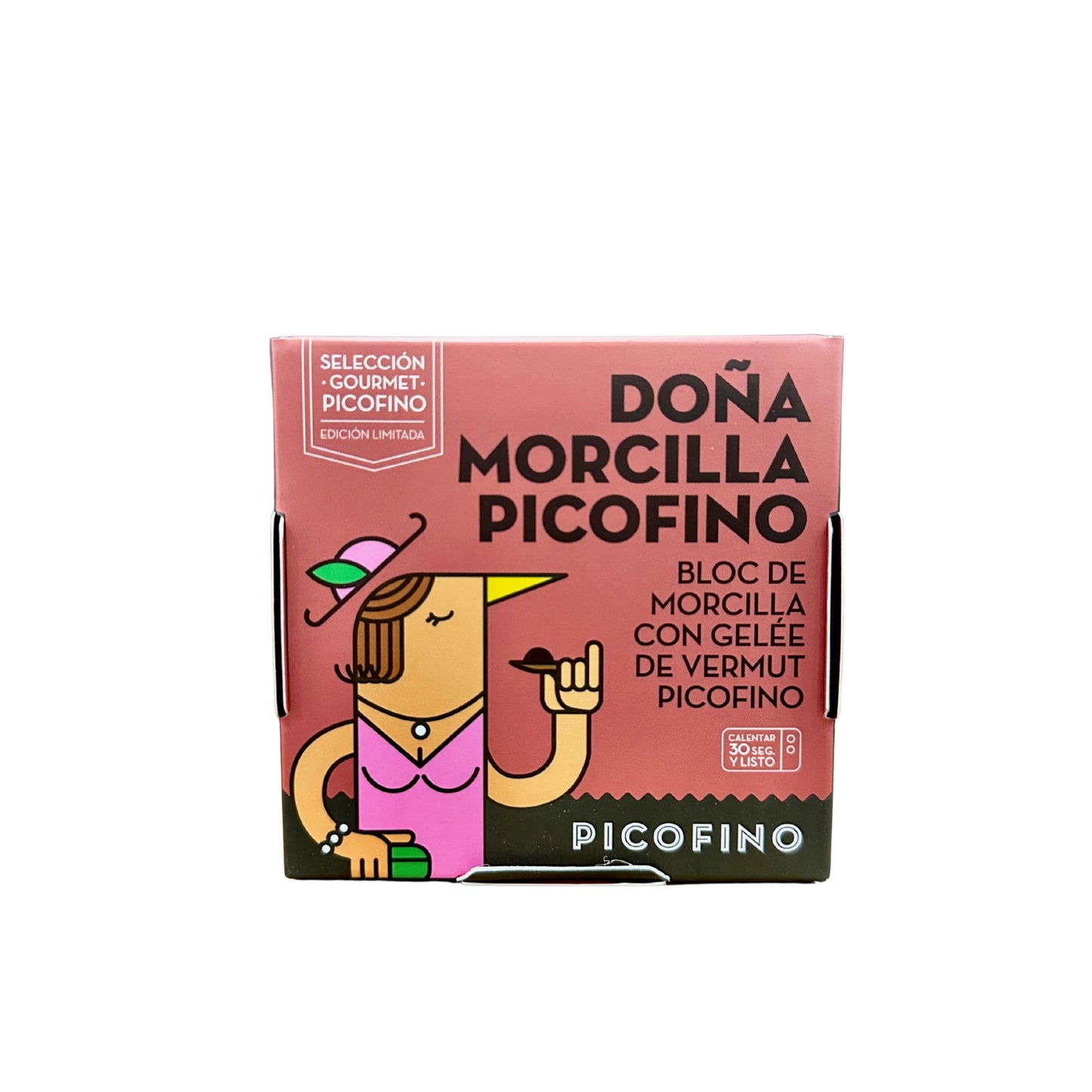 Bloc de Morcilla con Gelée de Vermut Picofino