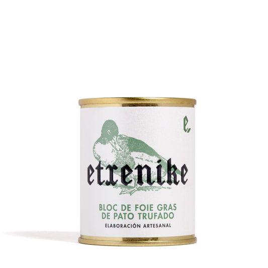 Bloc de foie gras de pato trufado elaborado de forma artesanal en D'12 Gourmet.