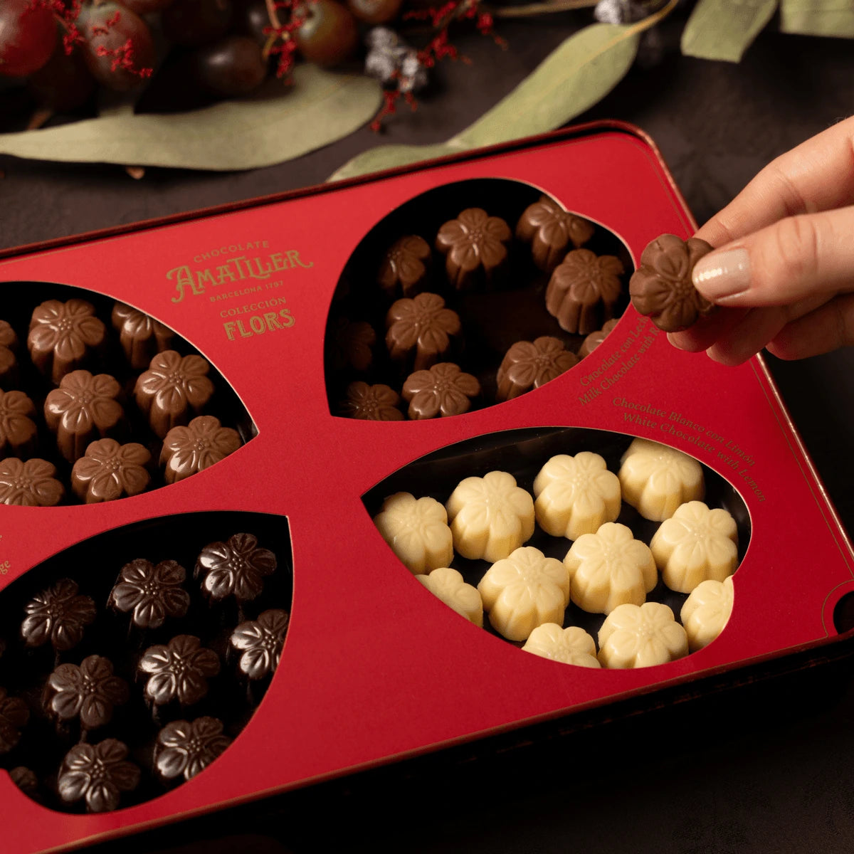 Lata Surtida Bombones Flors 288gr.