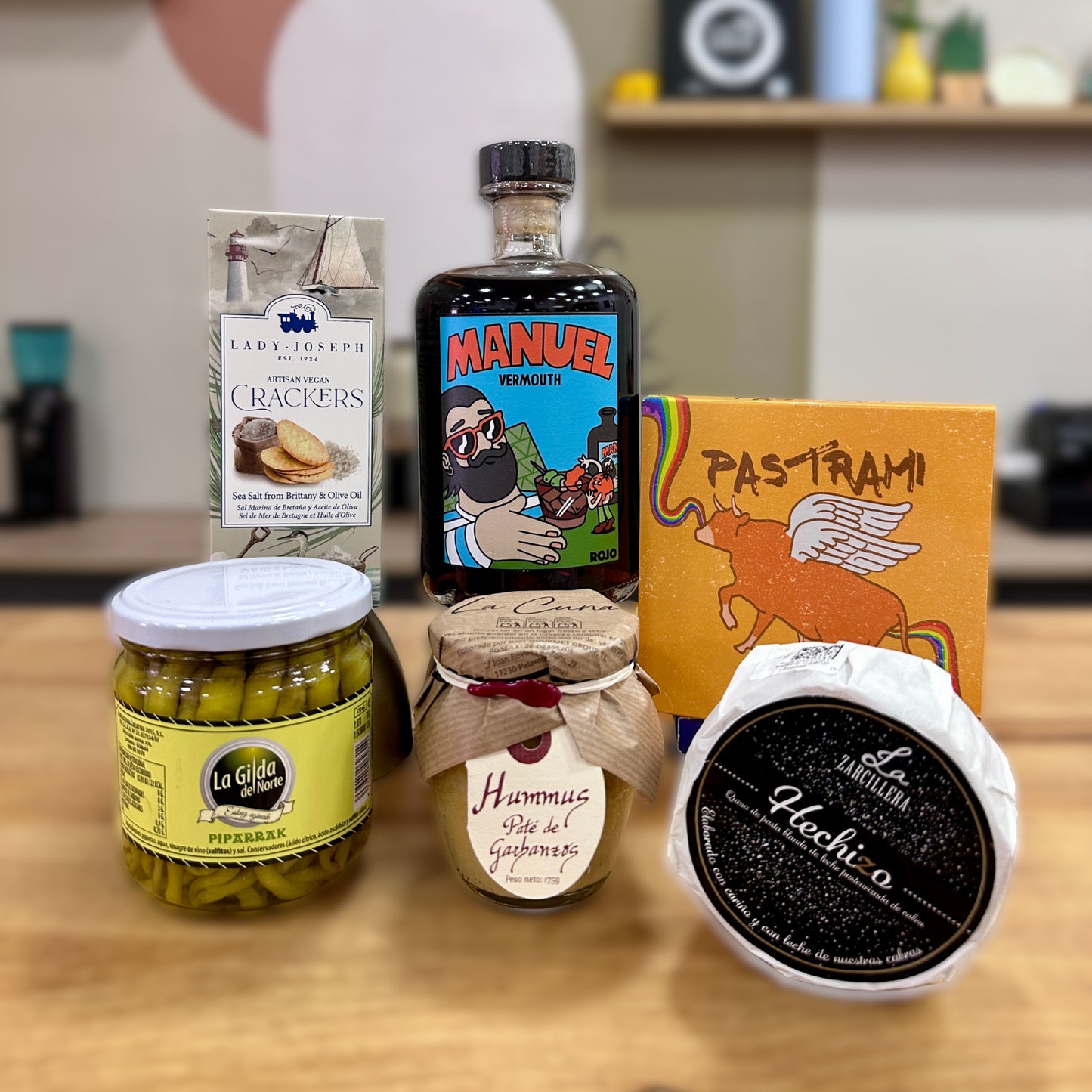 Pack Aperitivo Gourmet vol. I - "Vermú, Pastrami & Rock'n Roll"