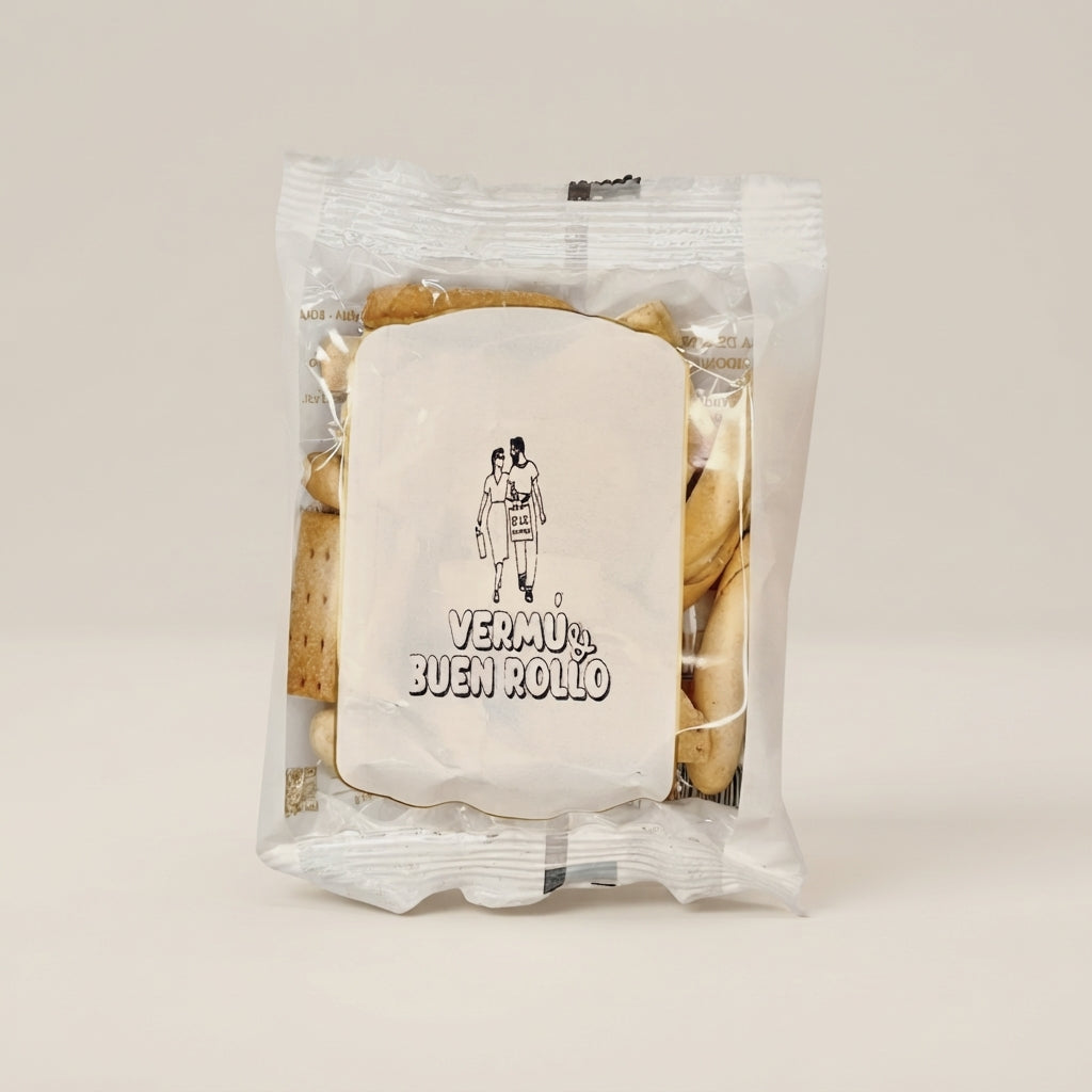 Bolsita con surtidos de panes y picos realizados de forma artesana, de 25 gramos x 2 unidades en D'12 Gourmet.