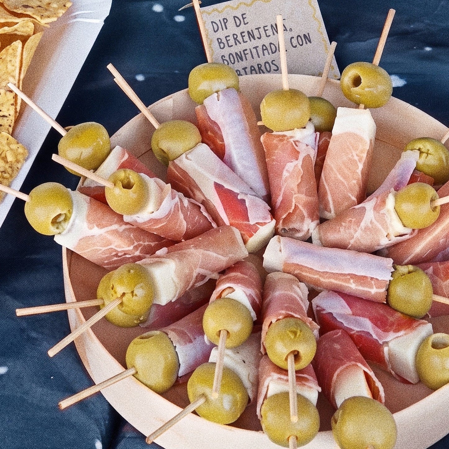 Pintxo Queso y Jamón