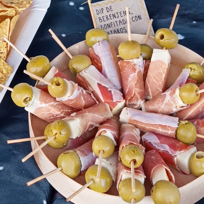 Pintxo Queso y Jamón