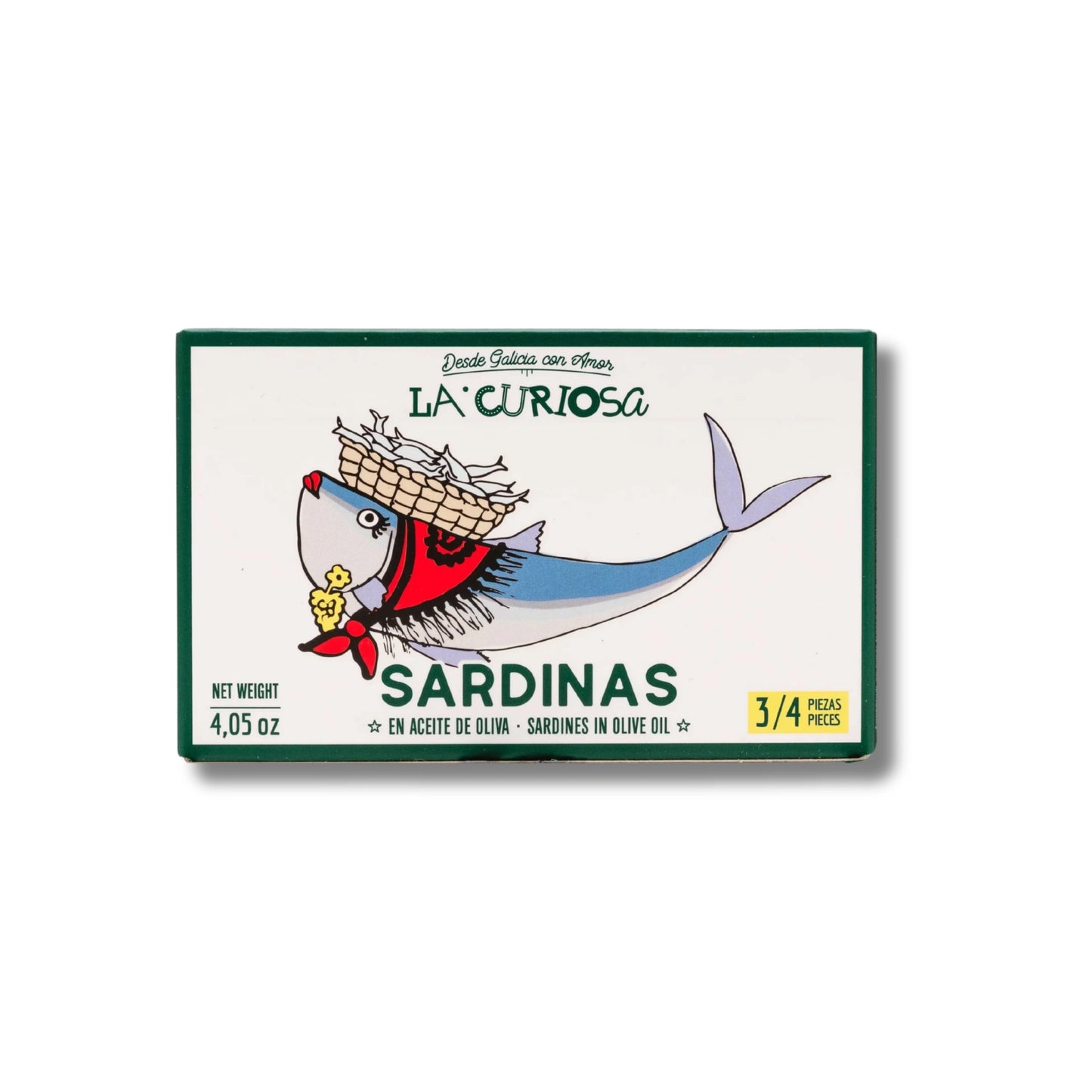 Sardinas en Aceite de Oliva 3/4