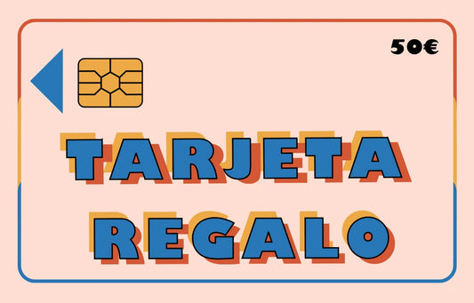 Tarjeta regalo para comprar en tienda gourmet