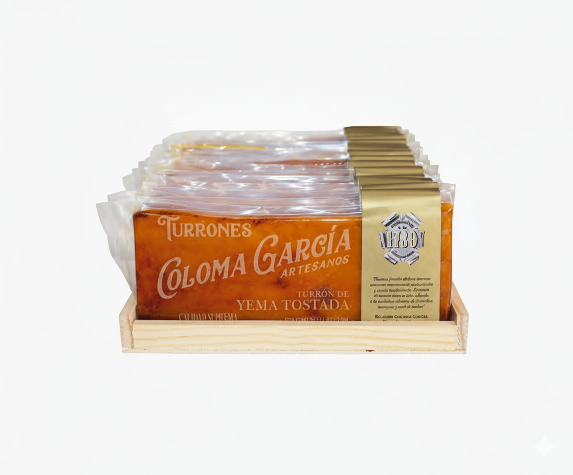 Turrón de Yema Tostada Rilsan Gourmet 200gr