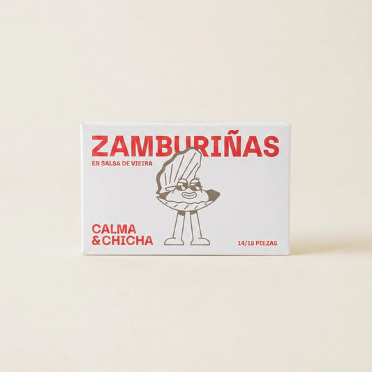 Zamburiñas en Salsa de Vieira Calma & Chicha