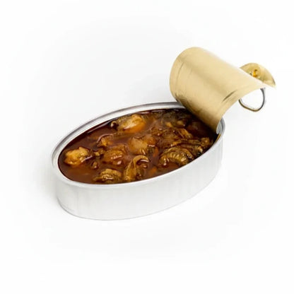 Zamburiñas en Salsa de Vieiras